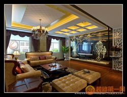 上海隆墨建筑裝潢設(shè)計工程 打造別墅客廳的奢華與實用